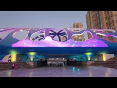 Sử dụng bảng mạch linh hoạt trong suốt cho màn hình LED cho quảng cáo ngoài trời