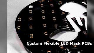 Giải pháp bảng mạch mặt nạ làm đẹp LED linh hoạt tùy chỉnh