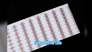 Bảng mạch FPC tùy chỉnh cho đèn LED