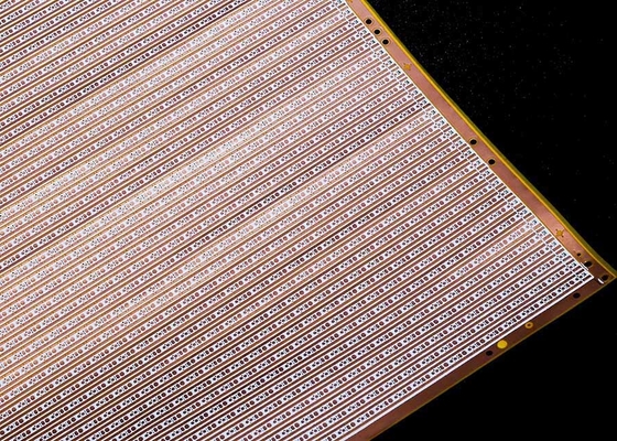 Mua 75 LED Flexible Electronic Printed Circuit Board 12V FPCB phim trắng hai mặt online manufacture