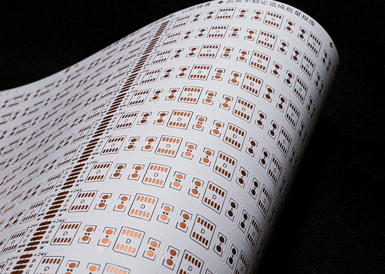 Mua Bảng PCB linh hoạt cho LED 5050 RGBWW 30LED 24V White Film FPC Board online manufacture