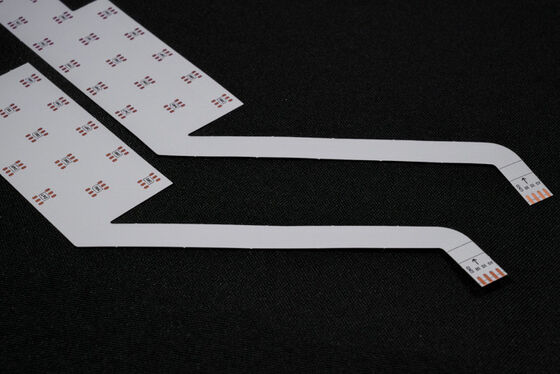 Mua LED Light FPC Flexible PCB Assembly với cấp độ bảo vệ cháy V0, Độ dày 0,25mm và cách nhiệt nhựa Polyimide online manufacture