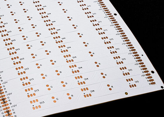 Mạch LED dải linh hoạt hai mặt 12V với chất chống oxy hóa OSP cho chiếu sáng LED