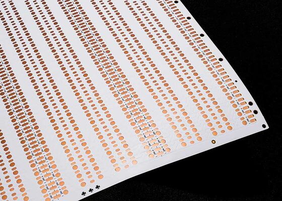 Bảng mạch FPC LED linh hoạt với các dải đèn LED 2835 và màng trắng cho các ứng dụng Cấp chống cháy V0