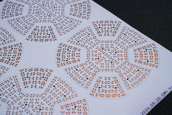 Bảng mạch linh hoạt hai lớp với cấp độ chống cháy V0 và dịch vụ tùy chỉnh cho chiếu sáng LED