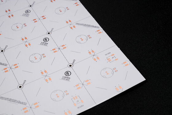 Dải LED hai lớp có thể tùy chỉnh FPC với mức bảo vệ cháy V0 cho bảng mạch in linh hoạt