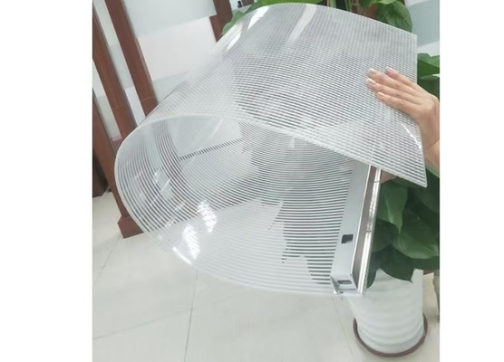 Màn hình hiển thị LED trong suốt linh hoạt có thể tùy chỉnh Độ sáng 1600+ Nits, IP65 chống nước Giải pháp quảng cáo ngoài trời bán buôn