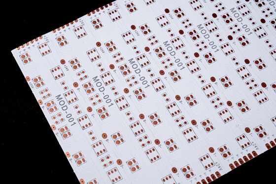 Bảng mạch in linh hoạt hai lớp chống cháy cấp V0 và dày 0.25mm±0.05 cho chiếu sáng LED